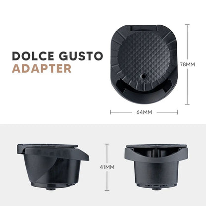 ICafilas Adapter for Dolce Gusto PICCOLO XS/Genio  S Machine  Reusable  Capsule Refillable Cafetera Expreso  Coffee