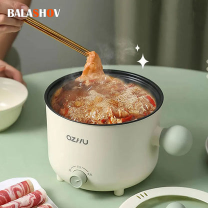 Mini Electric Rice Pot Multicooker Hotpot Stew Heating Pan Noodles Eggs Soup Steamer Rice Cookers Cooking Pot for Home