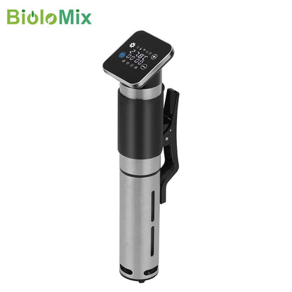 BioloMix 5th Generation Stainless Steel WiFi Sous Vide Cooker IPX7 Waterproof Thermal Immersion Circulator Smart APP Control