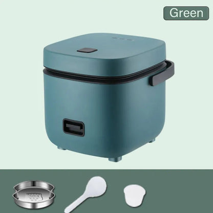 Mini Electric Rice Cooker Intelligent Automatic Household Kitchen Cooker 1-2 People Small Food Warmer Steamer 1.2L Rice Cooker