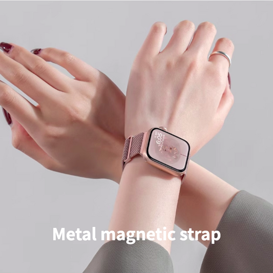 Stainless Steel Magnetic Milanese Loop Apple Watch Band